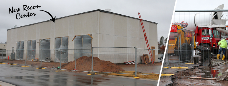 photo of construction at markquart toyota