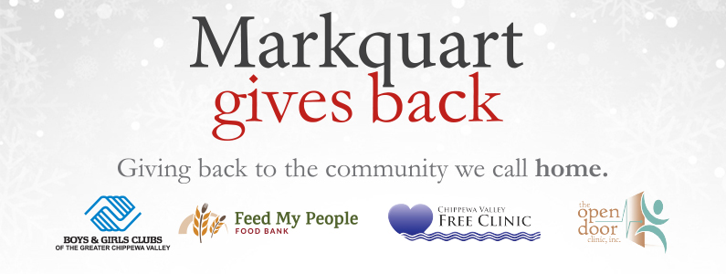 Markquart Gives Back