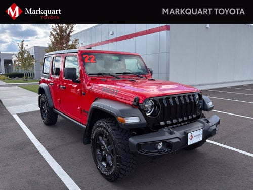 2022 Jeep Wrangler Unlimited Willys