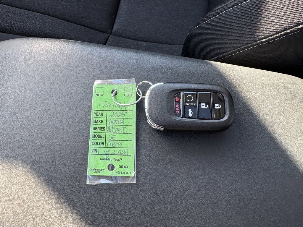 2025 Honda Accord SE