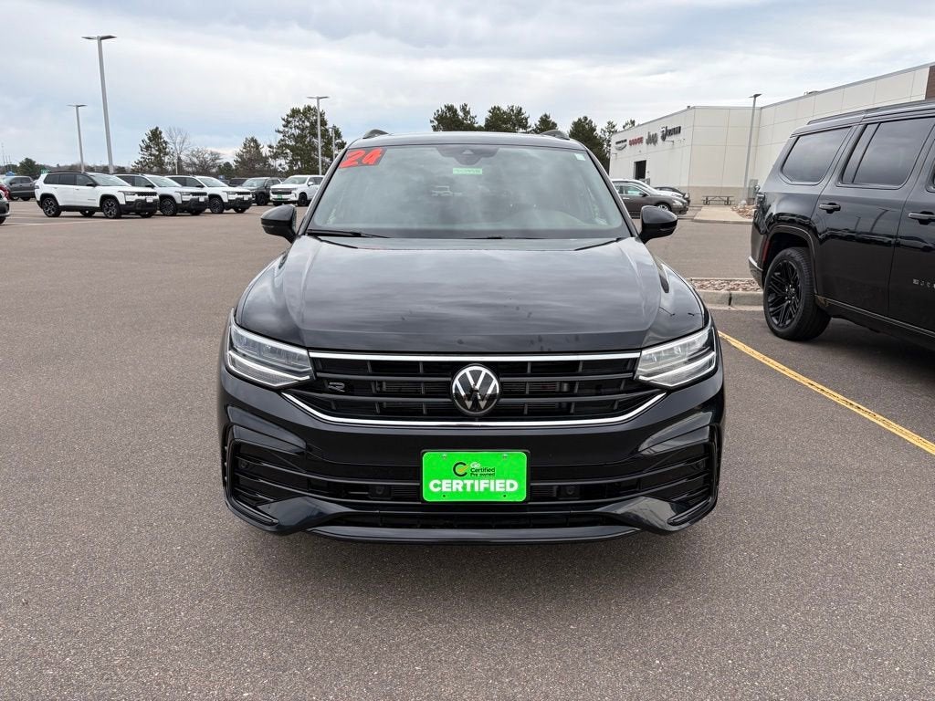 2024 Volkswagen Tiguan 2.0T SE R-Line Black