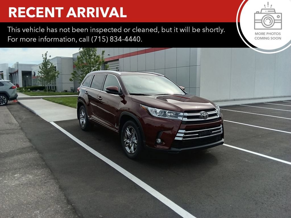 2019 Toyota Highlander Limited Platinum
