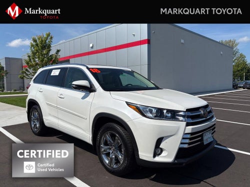 2018 Toyota Highlander Limited Platinum