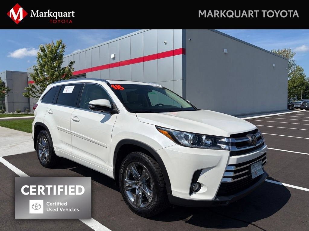2018 Toyota Highlander Limited Platinum