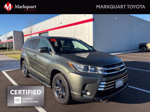 2018 Toyota Highlander Limited Platinum