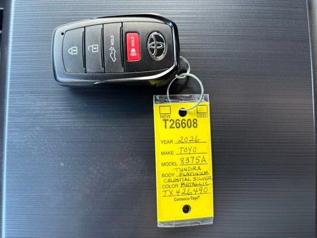 2026 Toyota Tundra Platinum